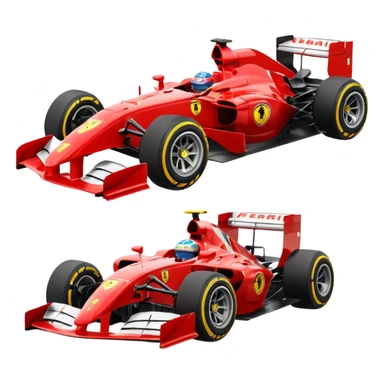 formula one ferrari sticker