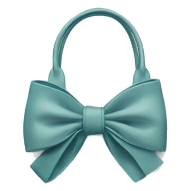 Ted baker bag with a bow sticker