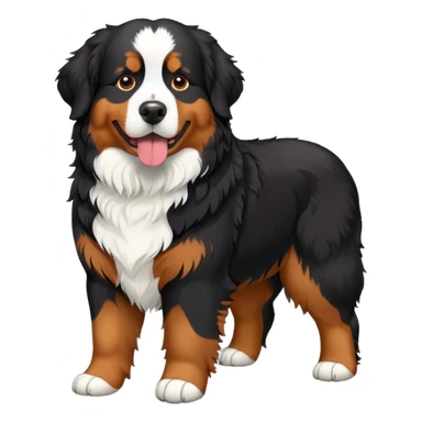 bernese mountain dog sticker