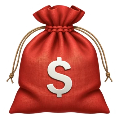red money sack sticker