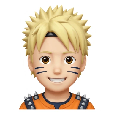 Naruto Smiling Kid sticker