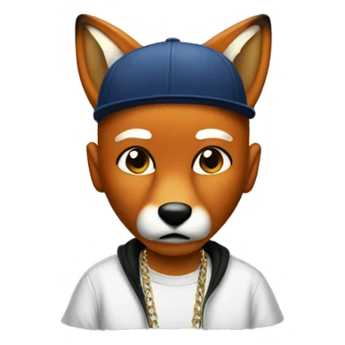 A Fox thats a Atlanta rapper sticker