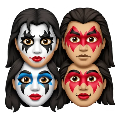 KISS BAND sticker