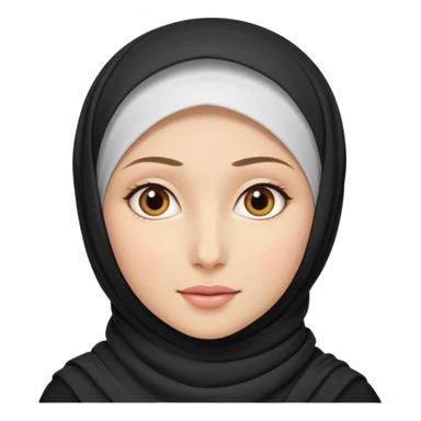 wanita berhijab sticker