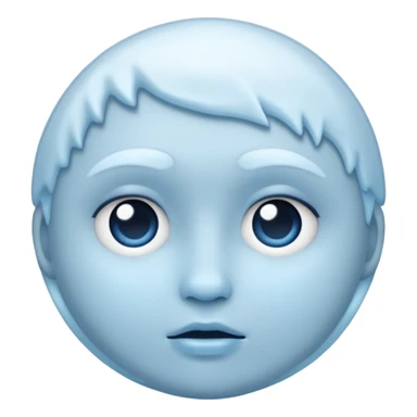 icey face emoji sticker