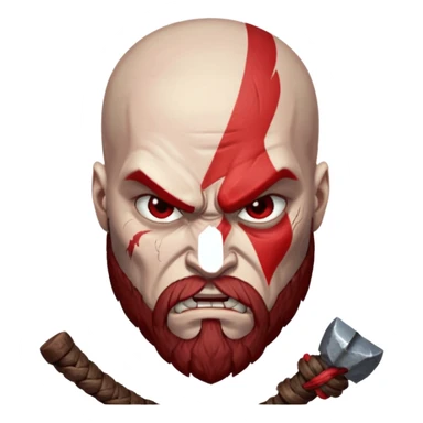 kratos sticker