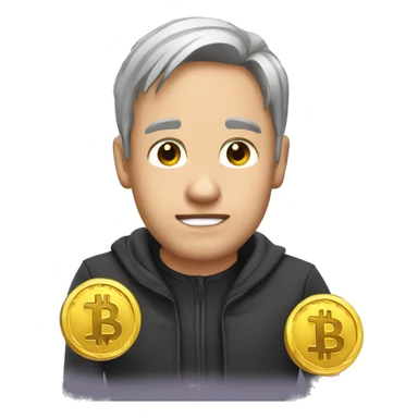 cryptocurrency sticker
