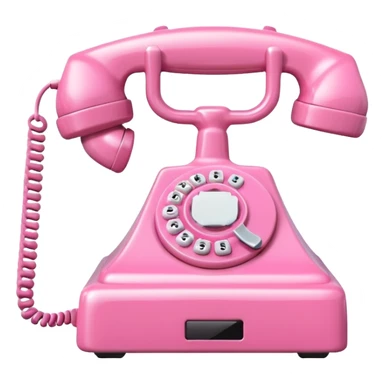 Vibrant pastel pink phone sticker