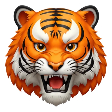 Harrisburg High School Tiger Logo sticker
