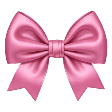 Pink Bow hair accessories  sticker