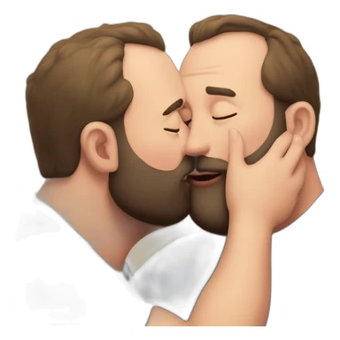 tom segura kissing bert kreischer sticker