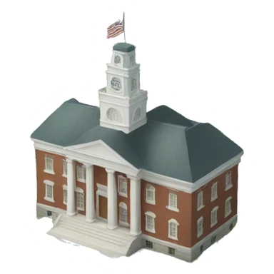 town hall sticker