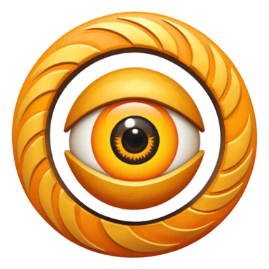 
un ojo tribal combinado con sol y sendero, con un espiral tipo energía ancestral  primitivas

 sticker