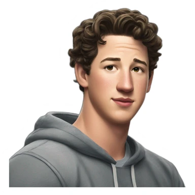 miles teller real sticker
