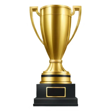 Champions league trophy sticker