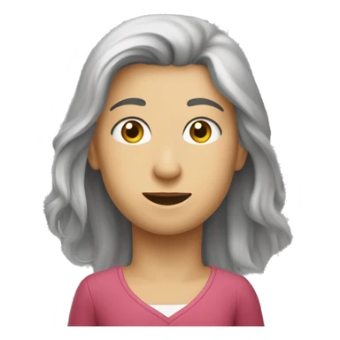 Біла ялинка прикрашена рожевими іграшками-кульками sticker