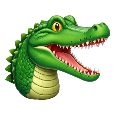 Crocodile combine bomber sticker