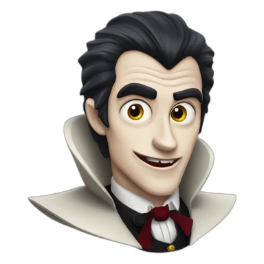 Dracula hotel transylvania sticker