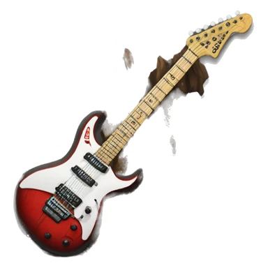 Iron Maiden adrian smith guitar sticker