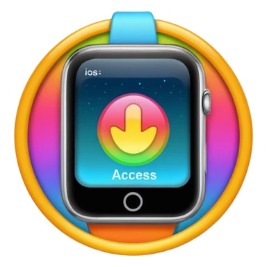 Access granted on a screen  sticker