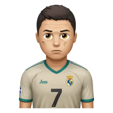 Ronaldo is poor sticker