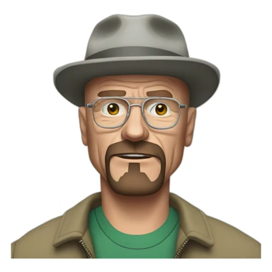 Hank Scrader Breaking Bad sticker