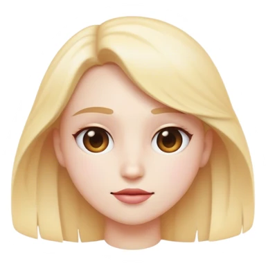 Cinematic Realistic Am√©lie Pop Culture Emoji, featuring a whimsical, charming portrayal inspired by the iconic French film rendered with delicate textures and nostalgic, soft lighting. sticker