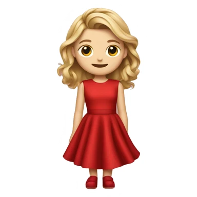 Chloe grace moretz wearing red dress sticker