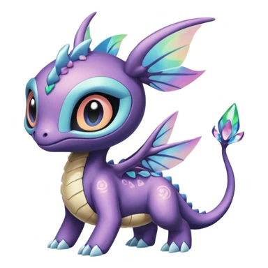 Meloetta-Cresselia-Palkia-Spyro-Toothless-Stitch-Fakémon-creature-hybrid sticker