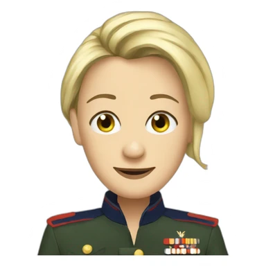 marine lepen sticker