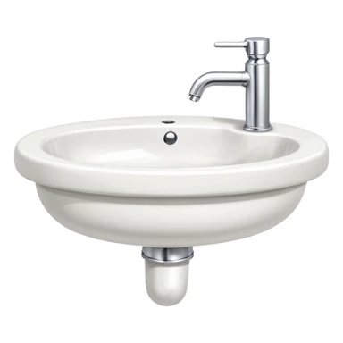 retro wash basin
 sticker
