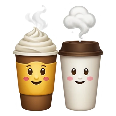 make a couple star bucks emojis and only make one cup sticker