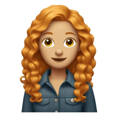 Ginger women with blond longhair dachshund  sticker