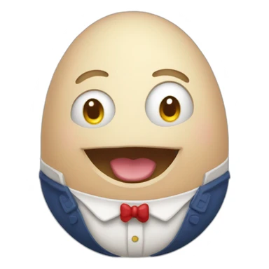 Humpty Dumpty sticker