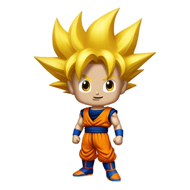 Goku super sayayin sticker