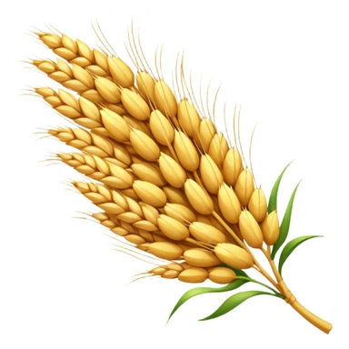 Ear of grain soft sticker