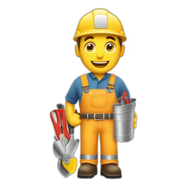 handyman clipboard data chart graph sticker