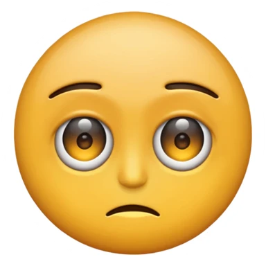 Eye roll emoji sticker