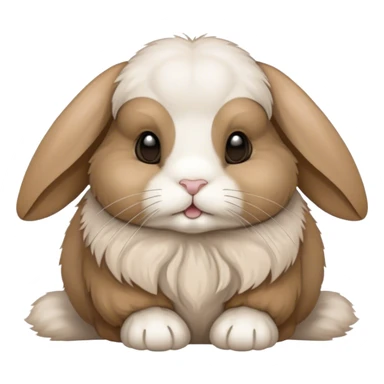 Holland loop bunny making binky sticker
