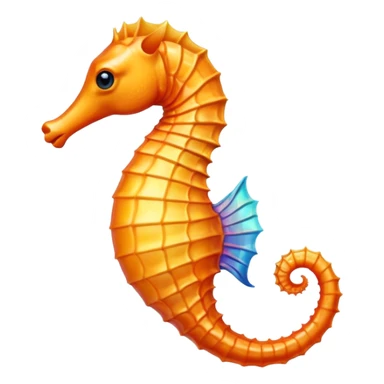 seahorse emoji sticker