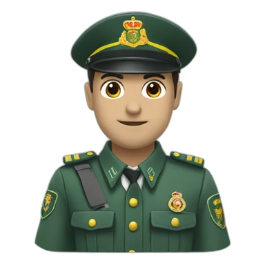 Guardia civil sticker