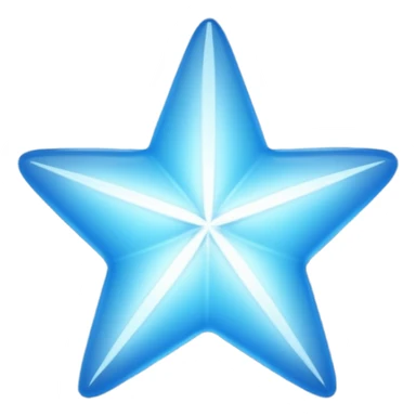 blue version of a ⭐ sticker