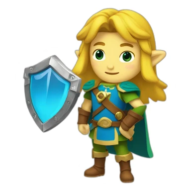 Zelda-le-chevalier sticker