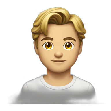 leonardo dicaprio young  sticker