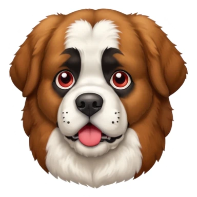 St. Bernard dog sticker