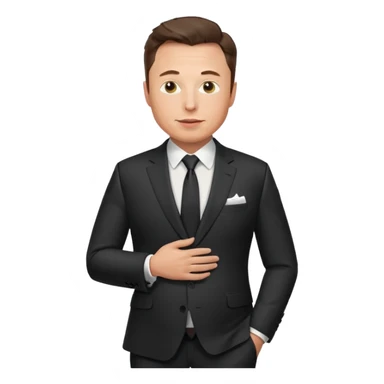 pregnant elon musk man sticker