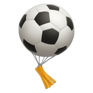 Ballon de foot qui conduit une moto sticker