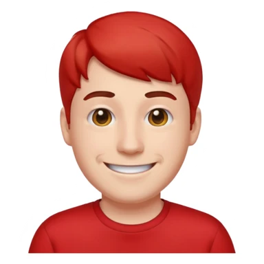 Make a emojis of mr beast face same to same real face  sticker