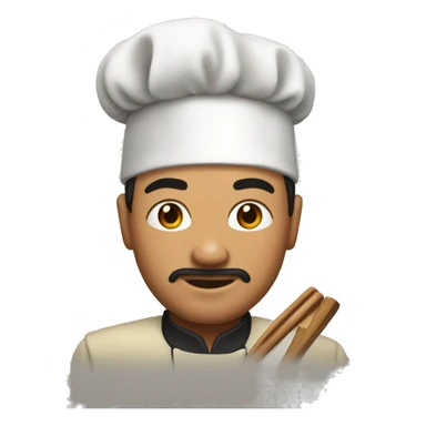 Me cooking habachi sticker