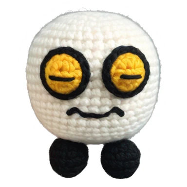 Amigurumi toys crochet sticker